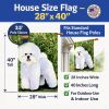 Bichon Frise 12 House Flag