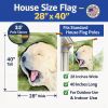 Golden Retriever 14 House Flag