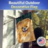 Pomeranian 9 House Flag