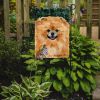 Pomeranian 12 Garden Flag