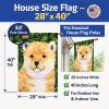 Shiba Inu 7 House Flag