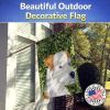 Jack Russell Terrier 2 House Flag