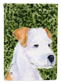 Jack Russell Terrier 2 House Flag
