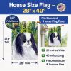 Japanese Chin 9 House Flag