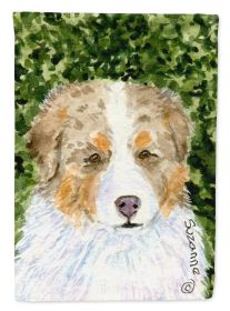Australian Shepherd 12 Garden Flag