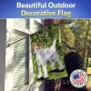 Jack Russell Terrier 3 House Flag