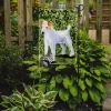 Jack Russell Terrier 5 Garden Flag