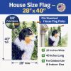 Australian Shepherd 14 House Flag