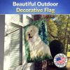 Golden Retriever 15 House Flag