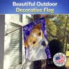 Jack Russell Terrier 4 House Flag