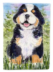 Bernese Mountain Dog 12 Garden Flag