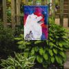 Samoyed 3 Garden Flag