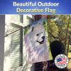 Samoyed 4 House Flag