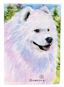 Samoyed 4 Garden Flag