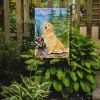 Golden Retriever 19 Garden Flag