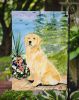 Golden Retriever 19 Garden Flag