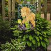 Golden Retriever 20 Garden Flag
