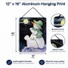 West Highland White Terrier with "Snowman Art" Wall or Door Hanging Prints