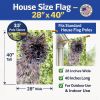 Cairn Terrier 3 House Flag