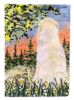 Golden Retriever 23 House Flag