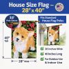 Corgi 6 House Flag