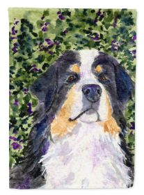 Bernese Mountain Dog 11 House Flag