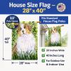 Australian Shepherd 18 House Flag