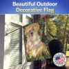 Golden Retriever 25 House Flag