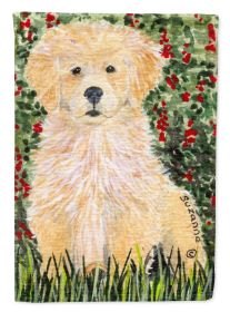 Golden Retriever 25 House Flag