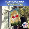 Golden Retriever 26 House Flag