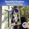 Bernese Mountain Dog 15 House Flag