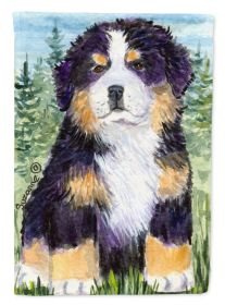 Bernese Mountain Dog 15 House Flag