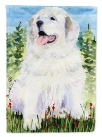 Great Pyrenees 8 Garden Flag