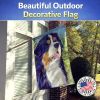 Bernese Mountain Dog 16 House Flag