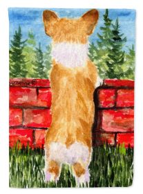 Corgi 12 Garden Flag