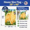 Chow Chow 11 House Flag