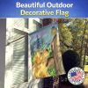 Golden Retriever 28 House Flag
