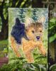 Norwich Terrier 10 Garden Flag