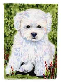 Bichon Frise 5 House Flag
