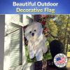 Bichon Frise 6 House Flag