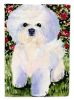 Bichon Frise 6 House Flag
