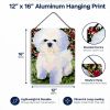 Bichon Frise 11 Art Wall or Door Hanging Prints