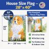 Sheltie 7 House Flag