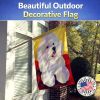 Bichon Frise 9 House Flag
