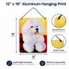Bichon Frise 14 "Art" Wall or Door Hanging Prints
