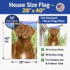 Chesapeake Bay Retriever 3 House Flag