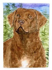 Chesapeake Bay Retriever 4 Garden Flag