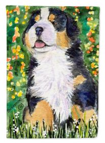 Bernese Mountain Dog 17 House Flag