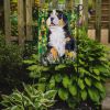 Bernese Mountain Dog 19 Garden Flag