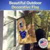 Golden Retriever 35 House Flag